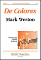 De Colores Three-Part Mixed choral sheet music cover